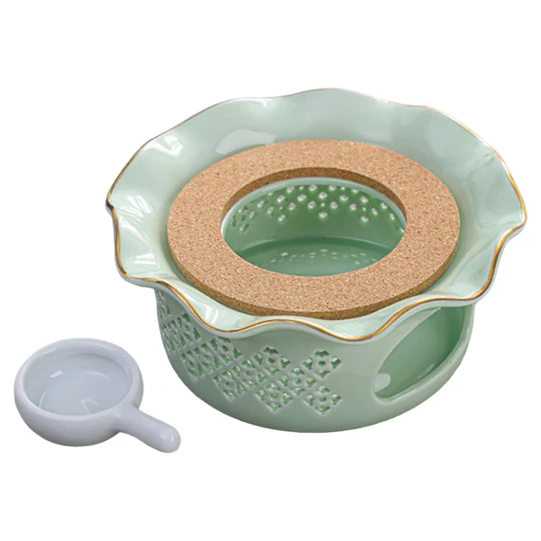 Consistent Maxbell Teapot Warmer Buffet Server Warmer for Glass Teapots Coffee and Milk Hiking light green Sophisticated