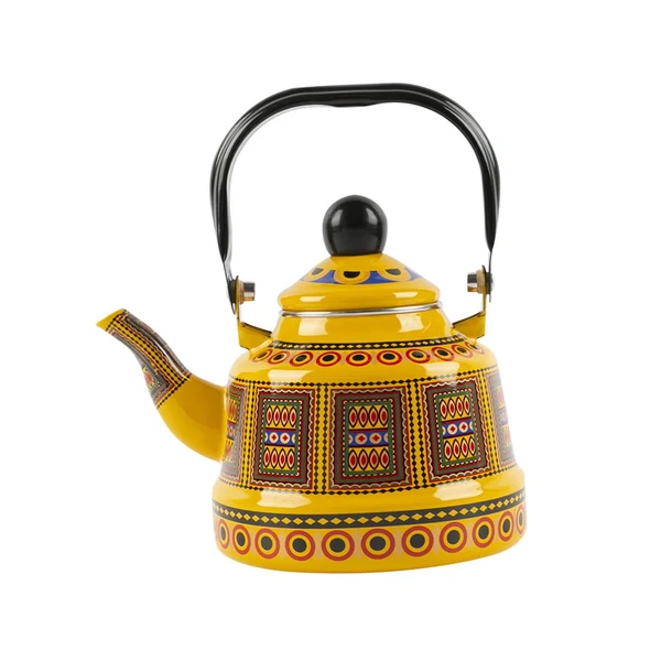 Fast Maxbell Ancient Bell Pot Kettle with Lid Boiling Chinese for Household Hotel Yellow Powerful
