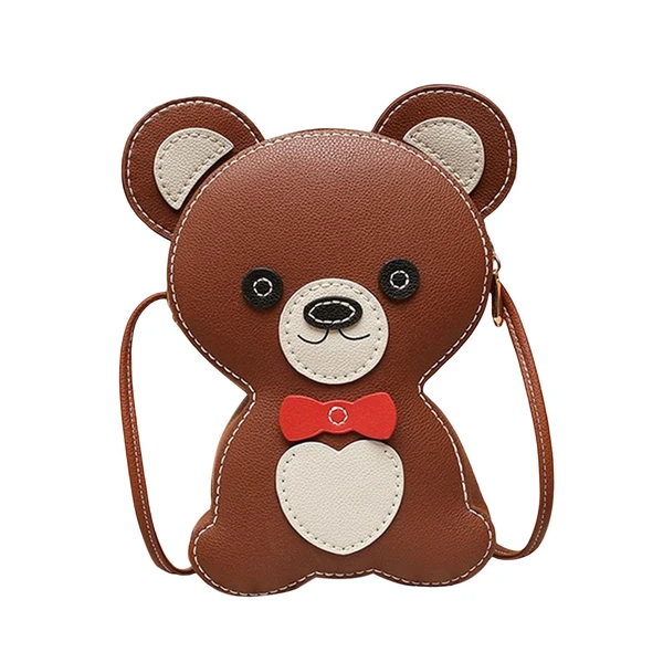 First-Class Maxbell 1 Set DIY PU Leather Shoulder Bag Making Cartoon Bucket Bag Parts Handbag Brown Trendy