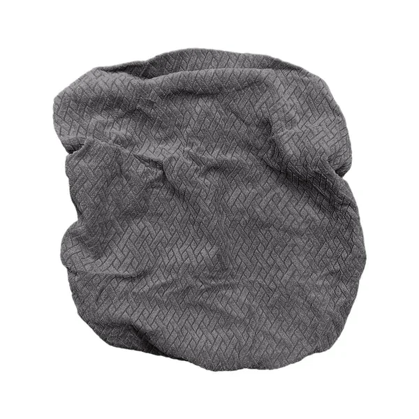 Secure Maxbell Polyester Chair Cover Kitchen Chair Cover for Ceremony Bedroom Restaurant Dark Gray Reusable