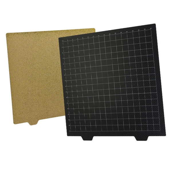 Versatile Maxbell Pei Spring Steel Sheet Durable Portable Double Sided for 3D Printer Voron2.4 Consistent