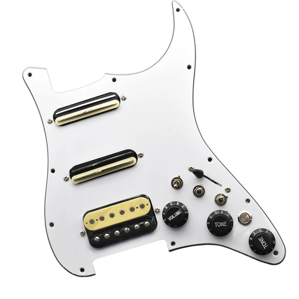 Solid Maxbell Electric Guitar Pickguard Pickup Practical Replaces Sturdy Accessory With switch User-Friendly