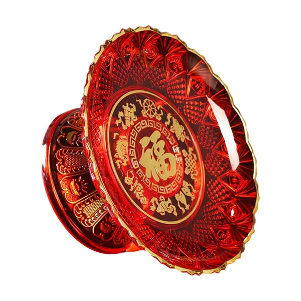 Superior Maxbell Fruit Tray Multifunctional Ornament Durable Convenient for Desktop Household 6 inch Effective