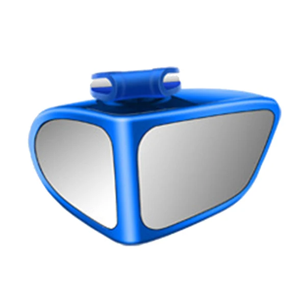 Easy-to-Use Maxbell 2Pcs Universal Blind Spot Mirror Adjustable for Vehicles SUV Blue Selected