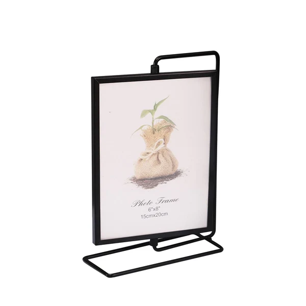 Casual Maxbell Rotating Photo Frame Tabletop Bedroom Home Livingroom Ornament Picture Frame Black 23x15.5cm Specialty