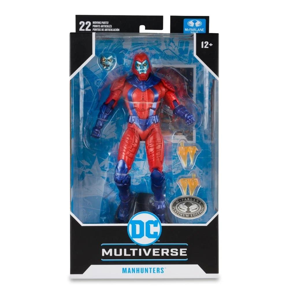 Classic McFarlane DC Multiverse 7IN - The Manhunters Action Figure Chase Minimalist