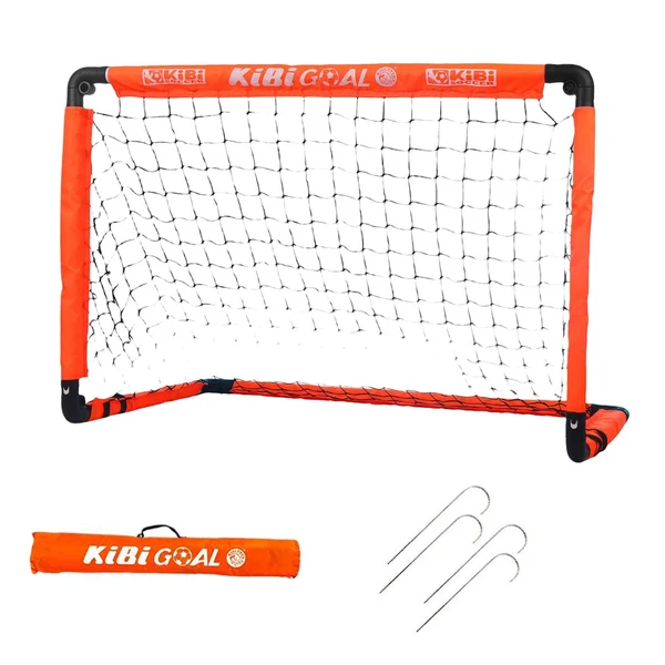 Lightweight Maxbell Kids Soccer Goals Portable Soccer Nets Set Outdoor Training Easy Assembly M White Classic