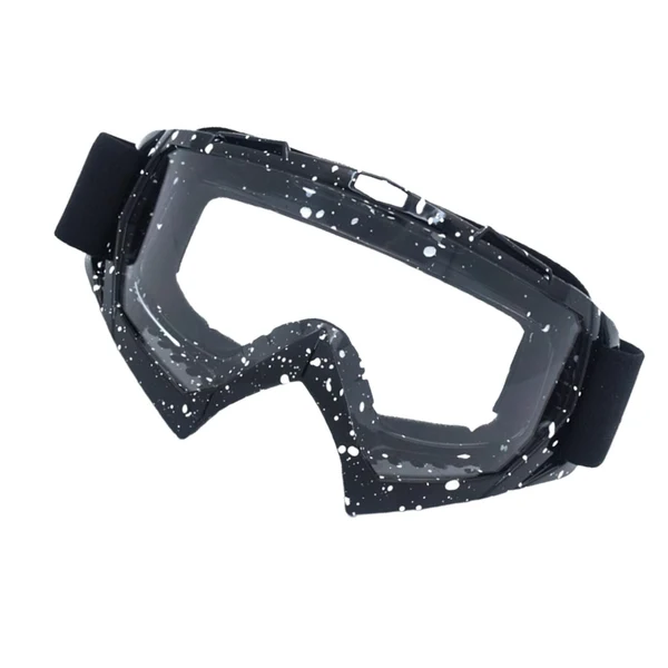 Superior Maxbell Protective Eyewear Outdoor Glasses Frame for Hockey Basketball Fishing White Dot Clear High-Grade