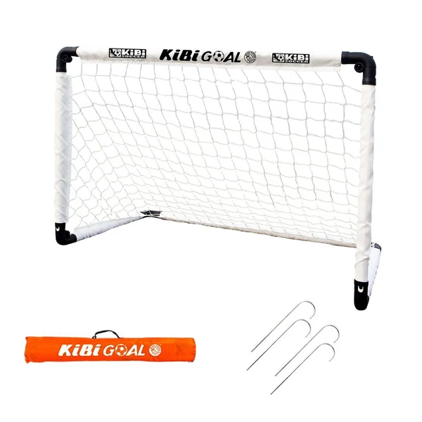 Smart Maxbell Kids Soccer Goals Portable Soccer Nets Set Outdoor Training Easy Assembly L Orange Consistent