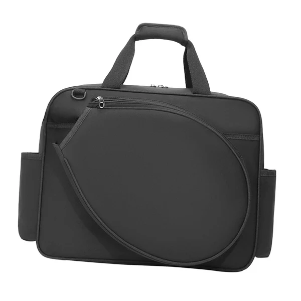 Refined Maxbell Tennis Handbag Pickleball Racket Storage Racquet Covers Tennis Racket Bag Black Environmentally Friendly