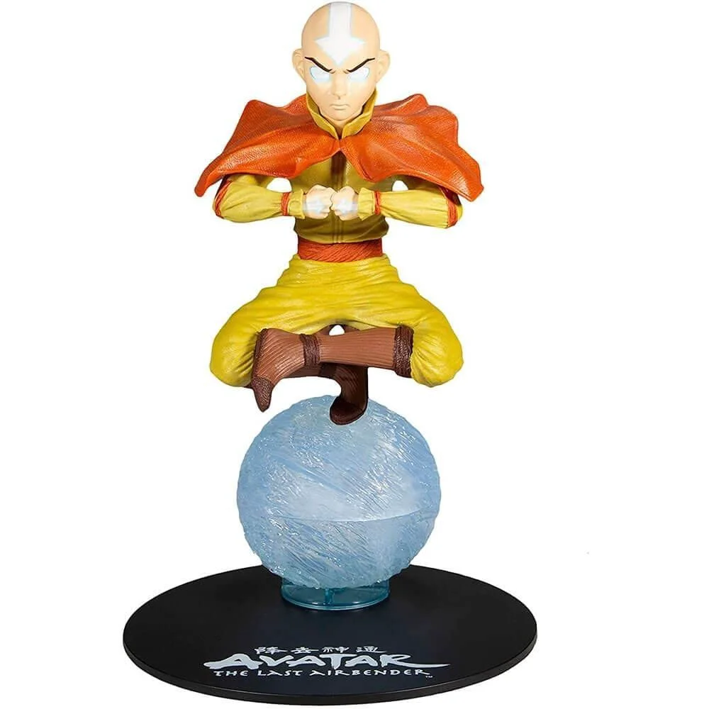 Recyclable McFarlane Toys Avatar The Last Airbender Aang 12 Deluxe Figure with Air Scooter Advanced
