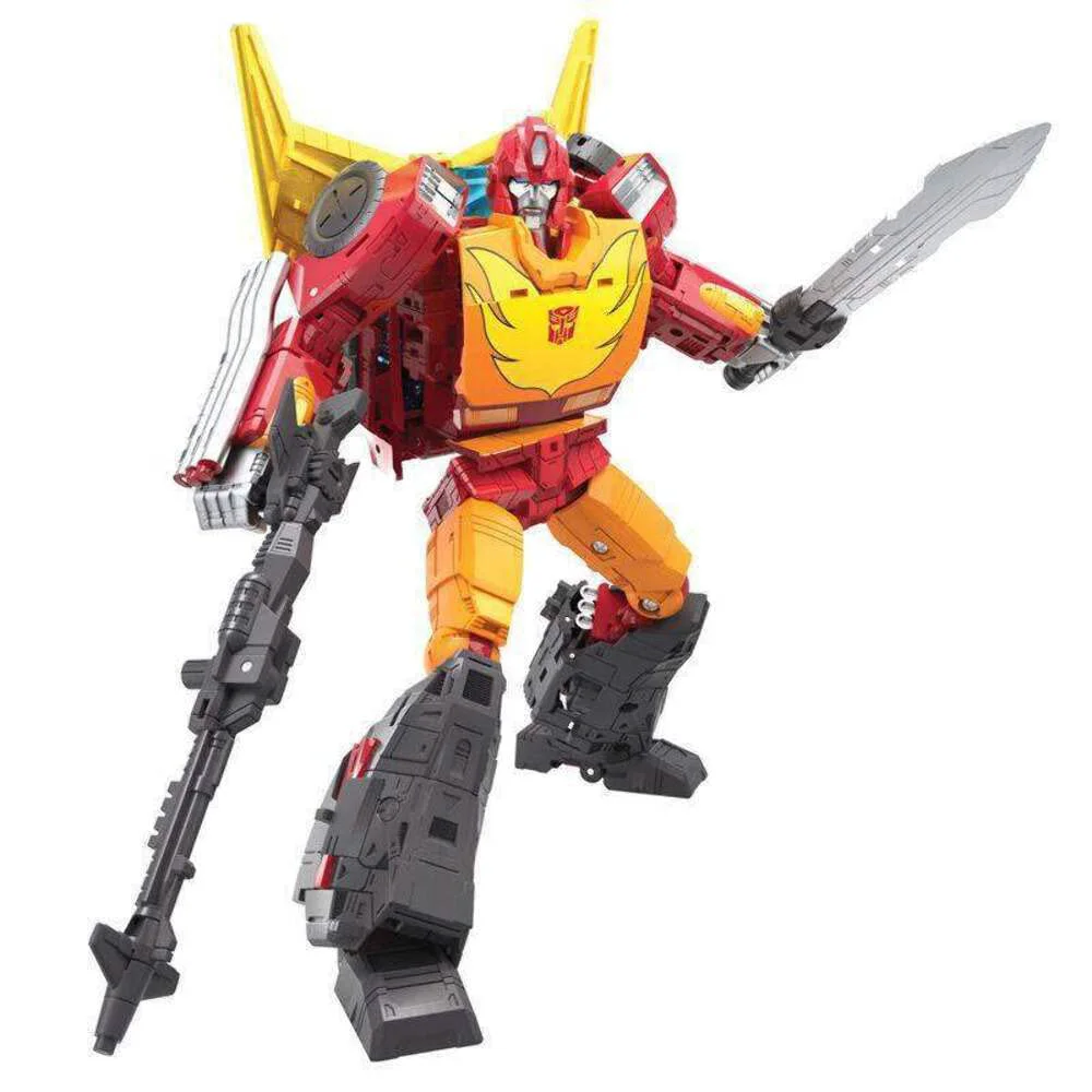 Breathable ers Toys Generations War for Cybertron Kingdom Commander WFC-K29 Rodimus Prime with Trailer Action Figure Kids Ages 8 and Up 7.5-inch Functional