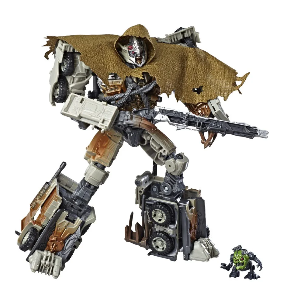 Top-Quality ers Toys Studio Series 34 Leader Class Dark of The Moon Movie Megatron with Igor Action Figure - Kids Ages 8 and Up 8.5-inch Reusable