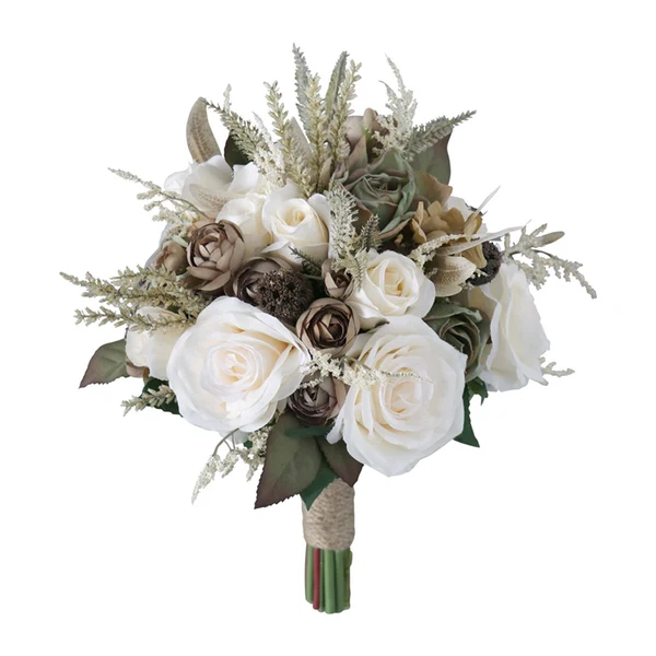 Artisan Maxbell Bridal Bouquets Bridal Holding Wedding Bouquet for Engagement Decoration Casual