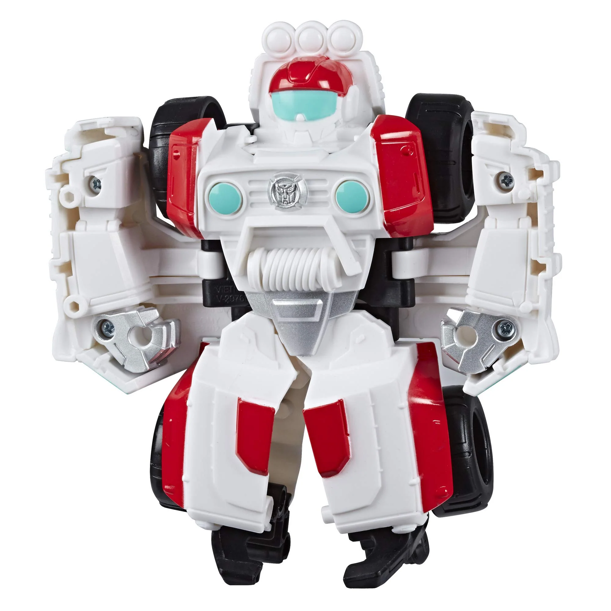 Official ers Playskool Heroes Rescue Bots Academy Medix The Doc-Bot Converting Toy 4.5 Action Figure Toys for Kids Ages 3 Up Lightweight