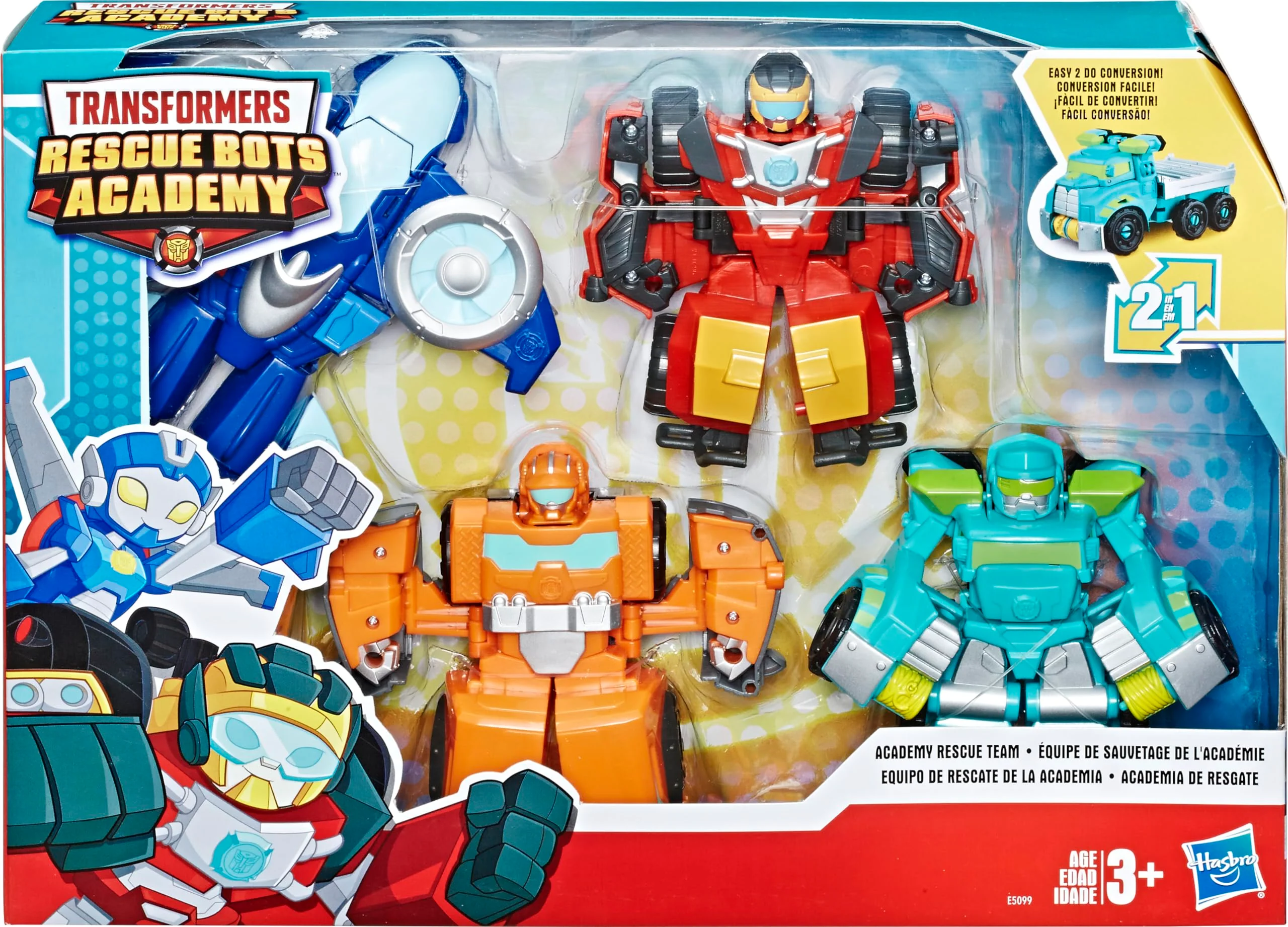 Original Playskool Heroes ers Rescue Bots Academy Rescue Team Pack 4 Collectible 4.5 Converting Action Figures Toys for Kids Ages 3 Up Amazon… World-Class