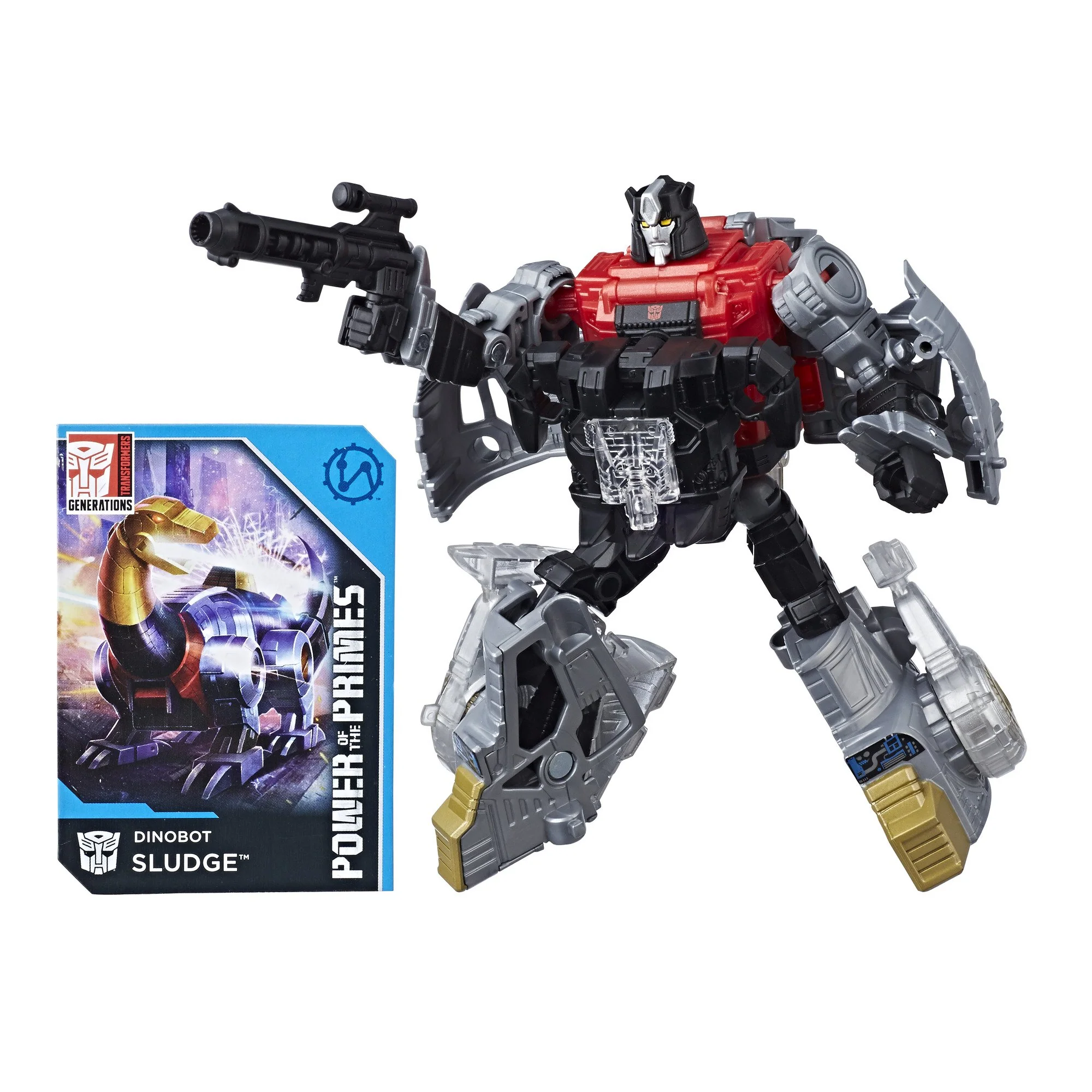 Fine ers Generations Power of the Primes Deluxe Class Dinobot Sludge Clean