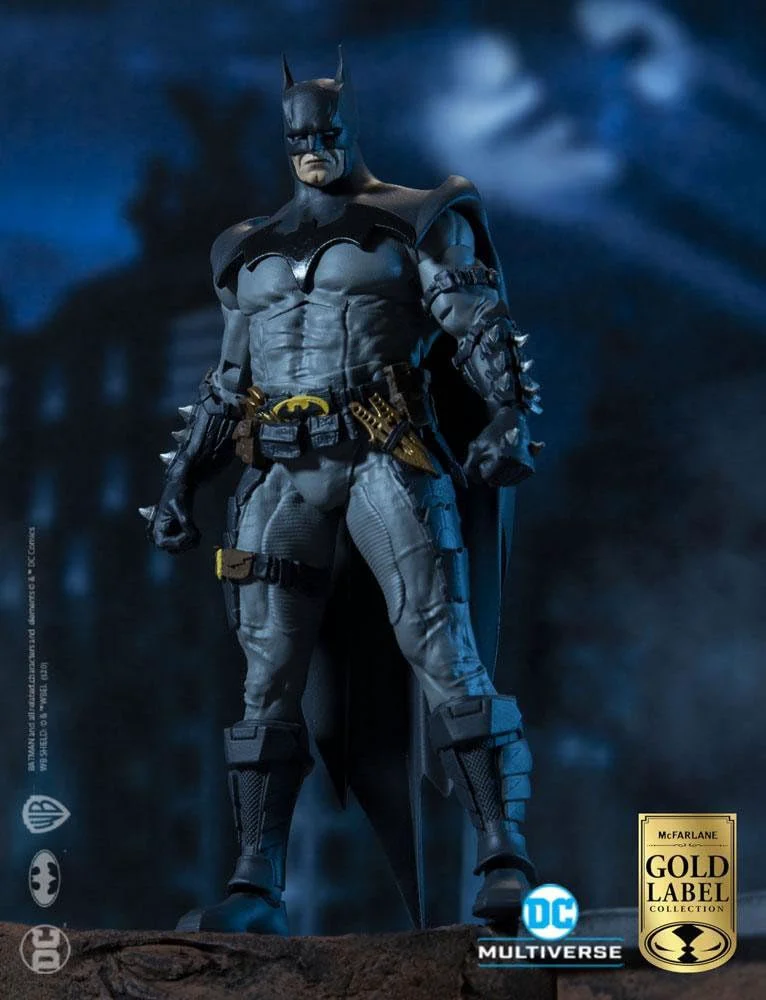 Fine Crafted McFarlane Toys DC Multiverse Gold Label Collection Batman Action Figure Prestigious
