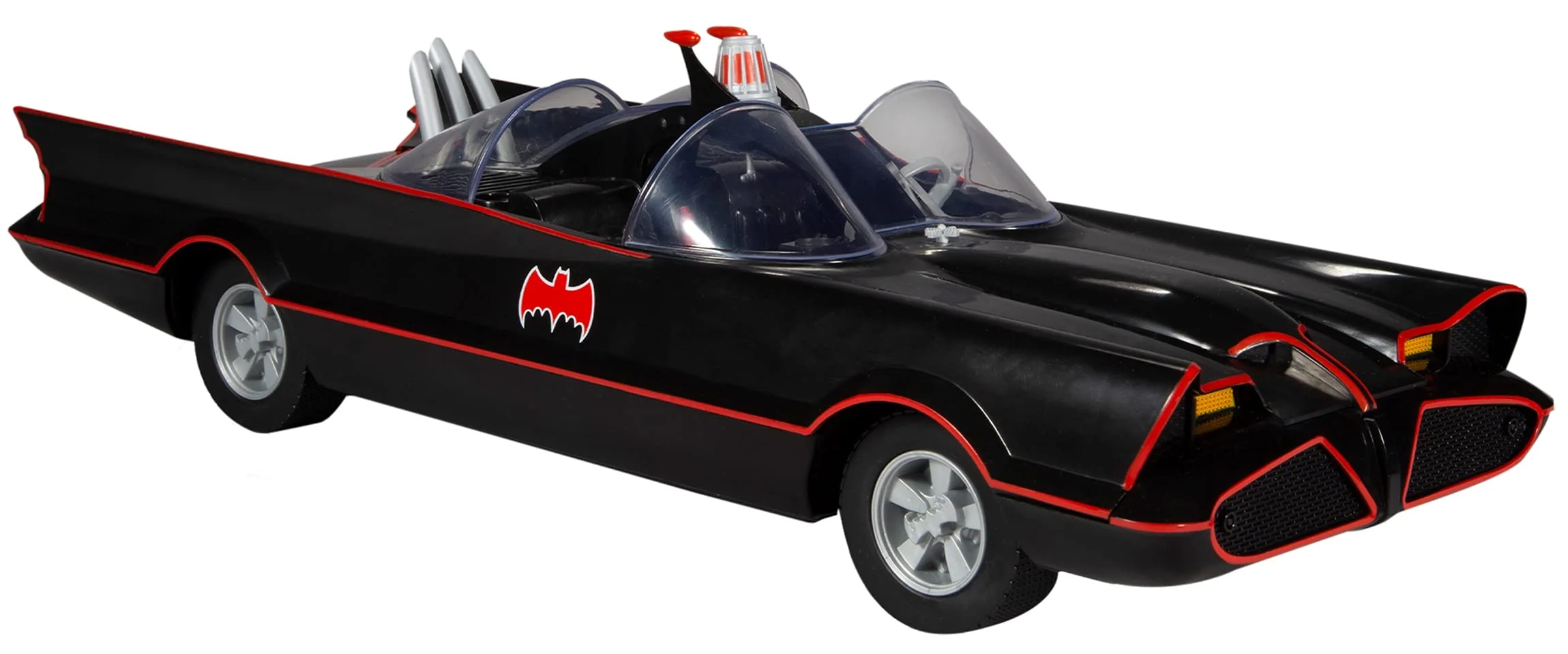 Prestigious Batmobile DC Retro - Batman 66 6 Figure Easy-to-Use
