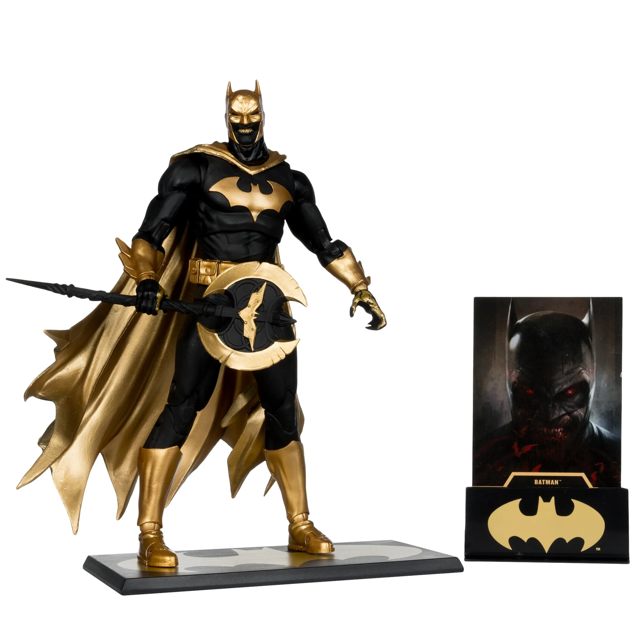Soft McFarlane DC Multiverse Batman DC Vampires Knightmare Edition Gold Label 7 Action Figure Toy Comfortable
