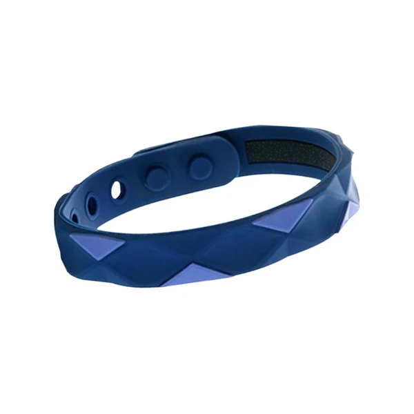 Smart Maxbell Wristband Anti Static Silicone Silica Bracelet Indoor Exercises Yoga Blue Unique