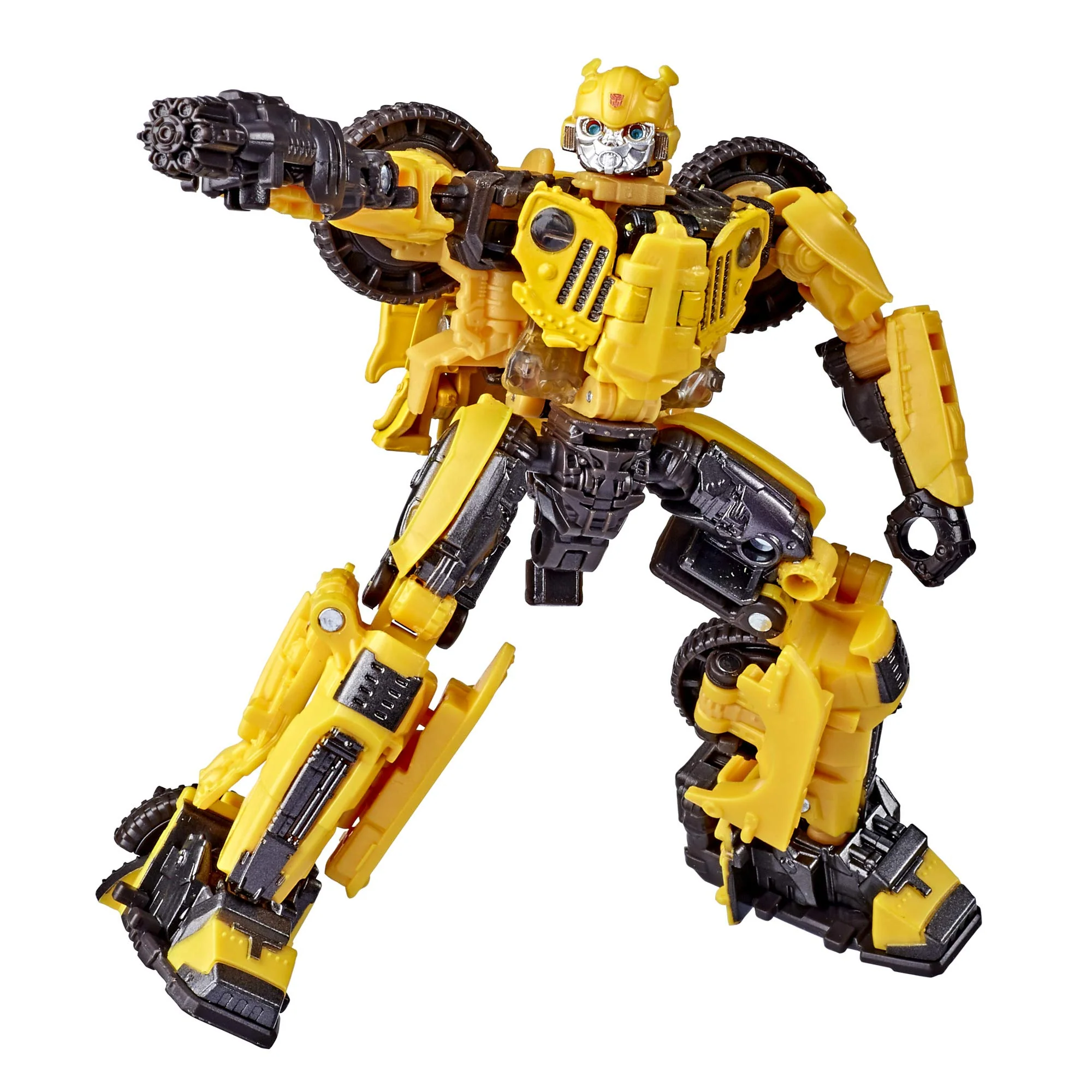 Recyclable ers Toys Studio Series 57 Deluxe Class Bumblebee Movie Offroad Bumblebee Action Figure - Adults and Kids Ages 8 and Up 4.5-inch Minimalist