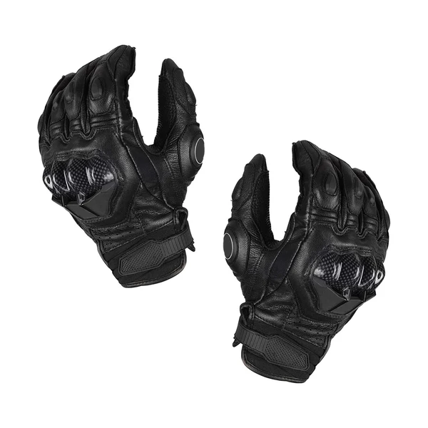 Enhanced Maxbell Premium PU Leather Motorcycle Gloves Touchscreen for Driving black and M Selected