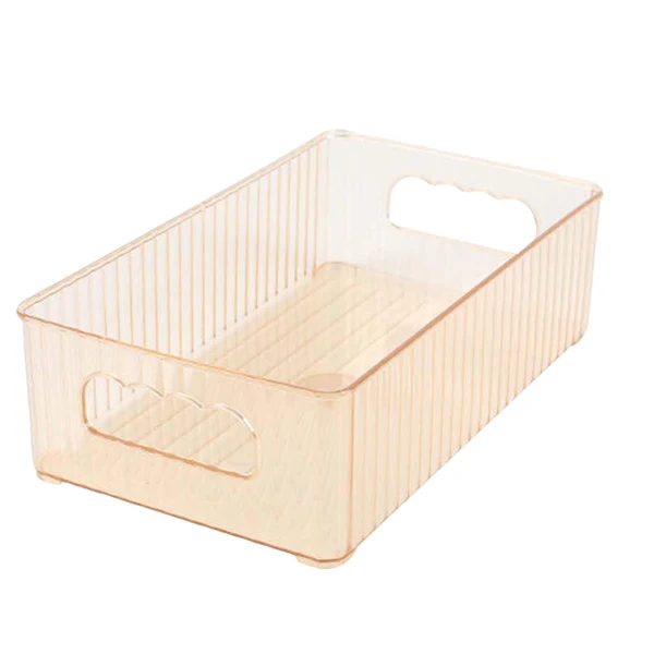 Traditional Maxbell Storage Boxes Closet Organizer Multi Use Stackable for Kitchen Home Office Orange Professional