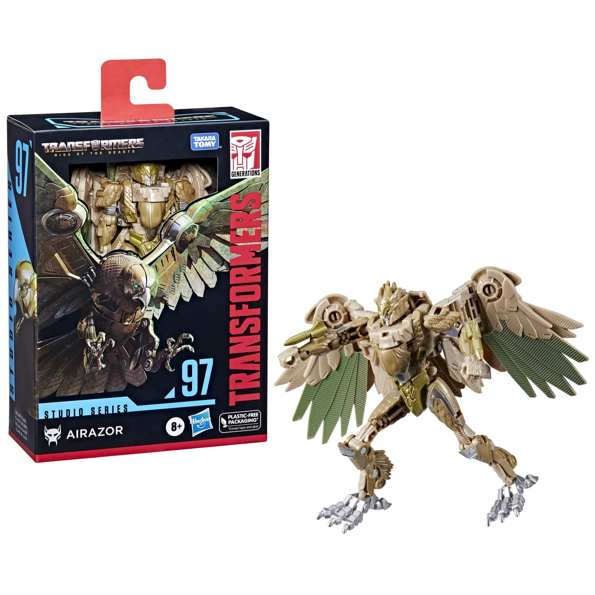 High-Grade ers Studio Series Deluxe 97 Rise of The Beasts Airazor 11 CM Action Figure Fine Crafted
