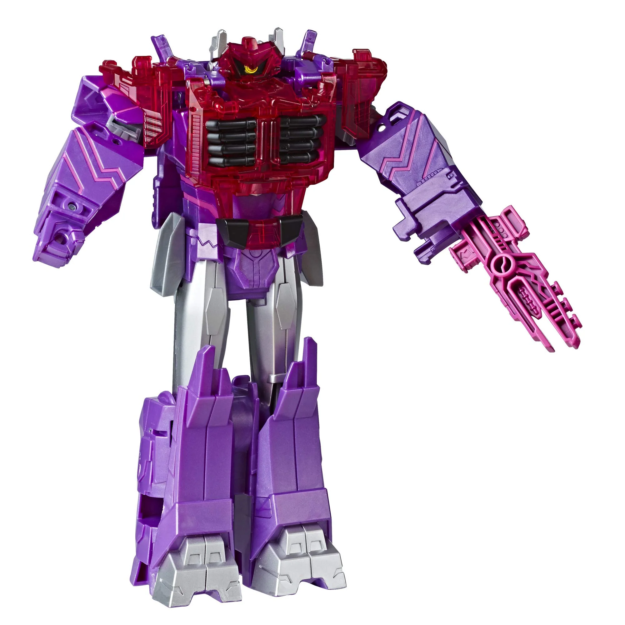 Minimalist ers Toys Cyberverse Class Shockwave Action Figure - Combines with Energon Armor to Power Up - for Kids Ages 6 and Up 9-inch High-End