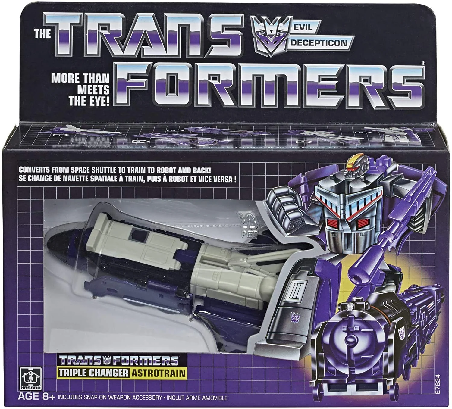 Long-Lasting ers Astrotrain G1 Reissue Triple Changer High-End