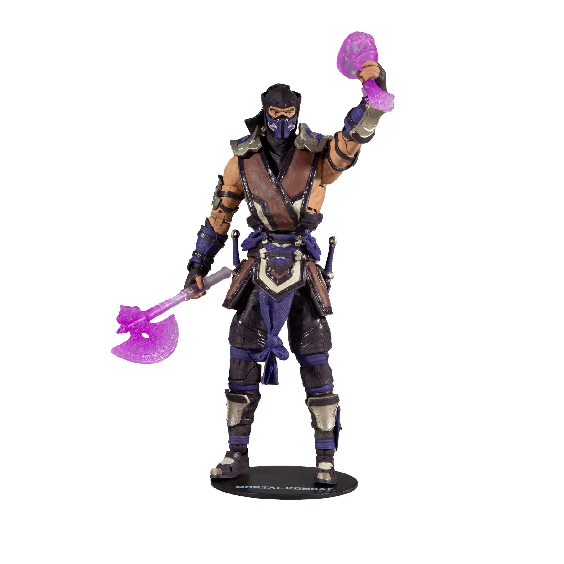 Sophisticated McFarlane Toys Mortal Kombat Sub Zero Winter Purple Skin 7 Action Figure Smooth