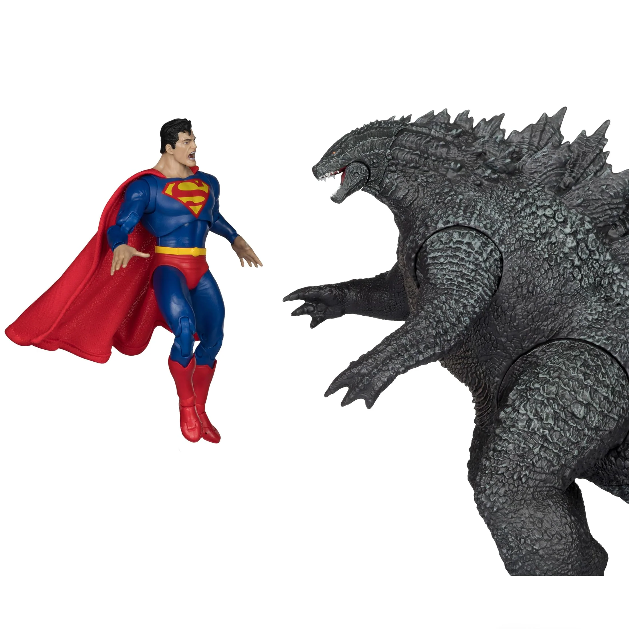 Comfortable McFarlane Toys- DC Multiverse Superman . Godzilla Justice League . Godzilla . Kong 2pk Practical