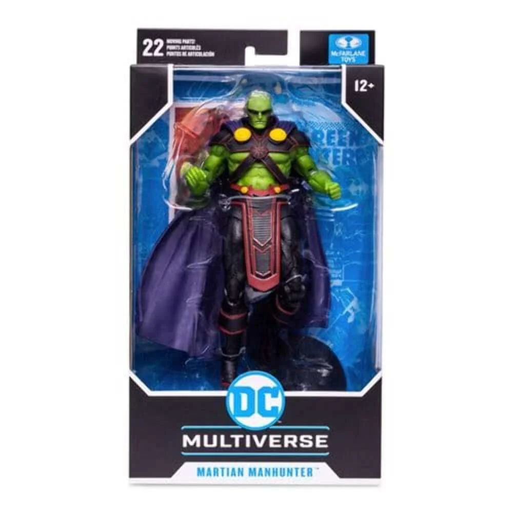 Soft McFarlane Toys - DC Multiverse Martian Manhunter 7 Action Figure with Accessories Certified
