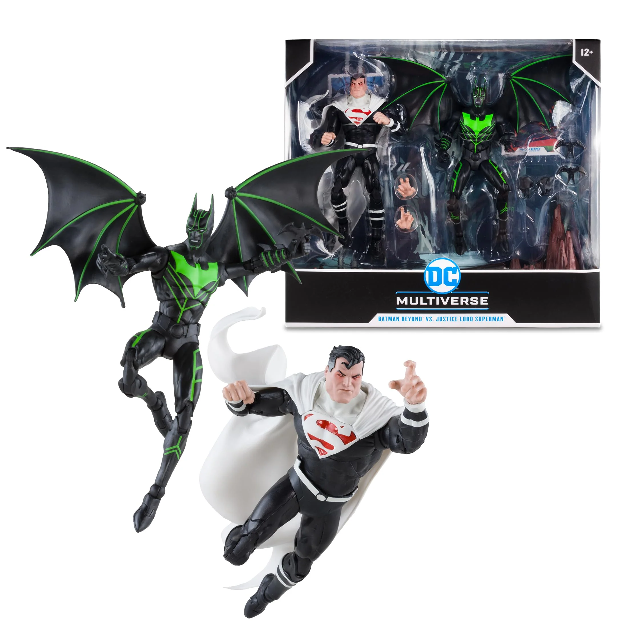 Healthy McFarlane Toys - DC Multiverse Batman Beyond . Justice Lord Superman 7in Action Figure 2pk Luxury