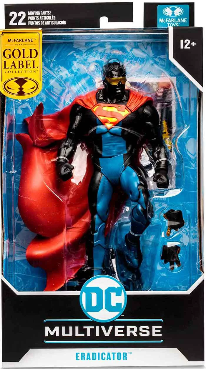 Optimized McFarlane Toys -DC Multiverse 7IN - ERADICATOR Shock Wave Gold Label TM17003 Safe