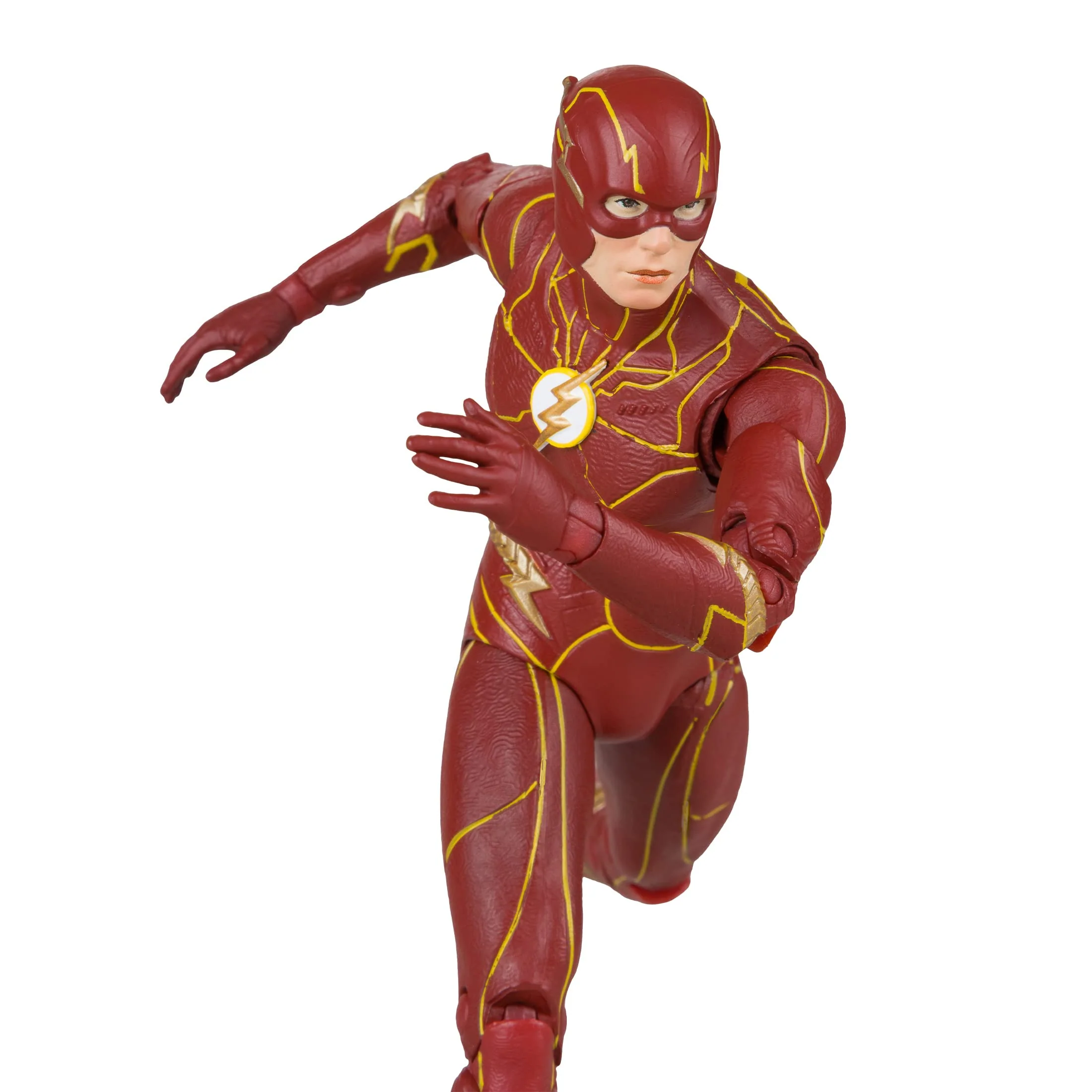 Artisan McFarlane Toys The Flash Speed Force Variant The Flash Movie 7 Figure Store Exclusive Gold Label Premium Material