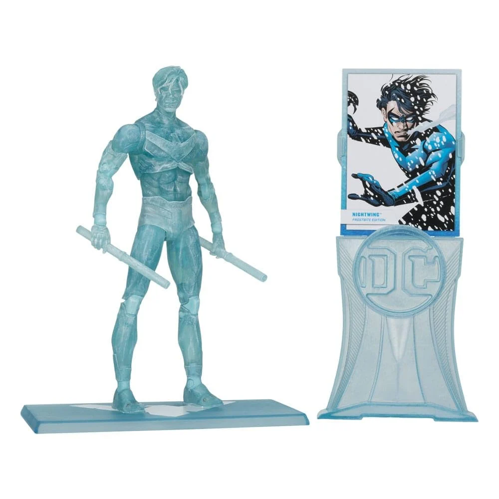 First-Class Dc Multiverse 7In - Nightwing Titans Frostbite Gold Label Next-Generation