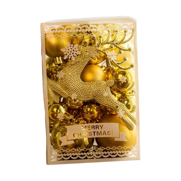 Natural Maxbell Christmas Ball Ornaments Christmas Decorative Ball for Bedroom Party Holiday Aureate User-Friendly