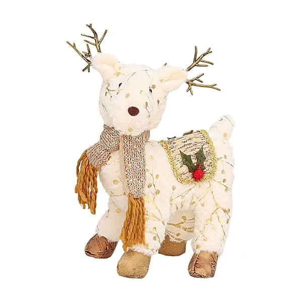 Verified Maxbell Elk Ornament Hotel Shopping Mall Window Party Decor Collectibles 33cm Responsible