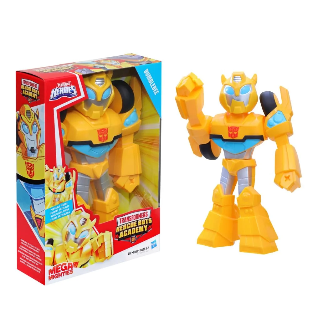 Fashionable ers Playskool Heroes Rescue Bots Academy Mega Mighties Bumblebee Collectible 10 Robot Action Figure Toys for Kids Ages 3 Up Amazon… Authentic