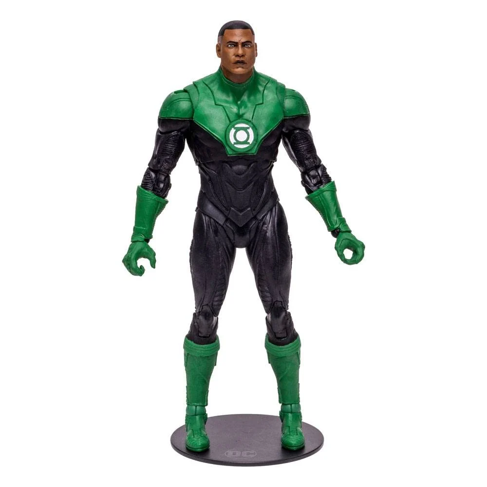 Fast McFarlane Toys DC Multiverse Green Lantern John Stewart Endless Winter 7 Action Figure with Build-A Frost King Piece and Accessories Sophisticated