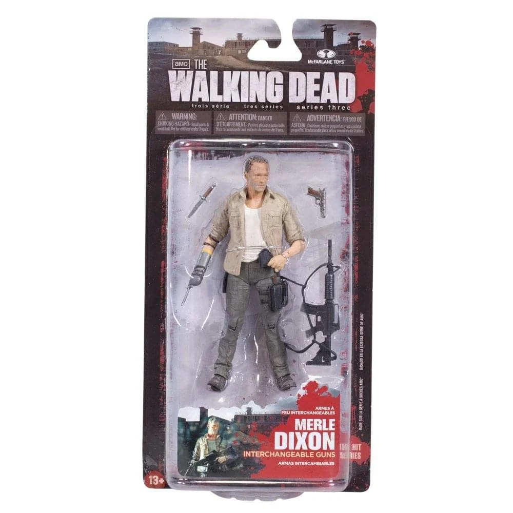 Classic McFarlane Toys The Walking Dead TV Series 3 - Merle Dixon Official