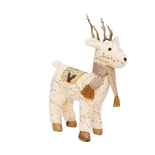 Soft Maxbell Elk Ornament Hotel Shopping Mall Window Party Decor Collectibles 45cm Versatile