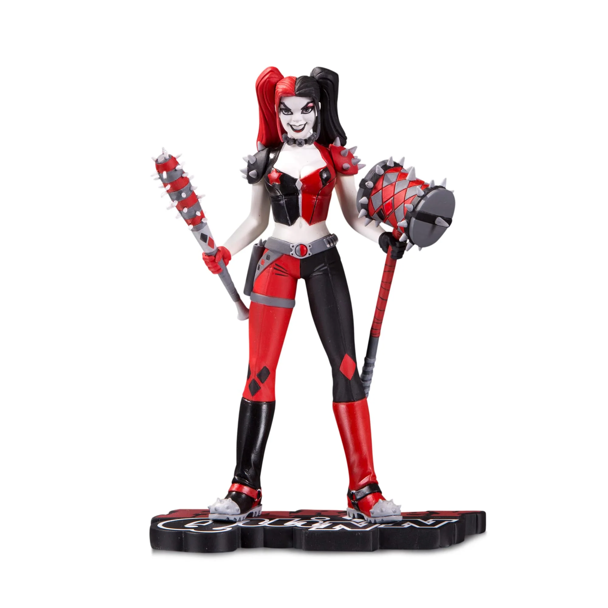 Long-Lasting McFarlane Toys DC Direct Harley Quinn RED White Black - Harley Quinn by Amanda Conner Resin Outstanding