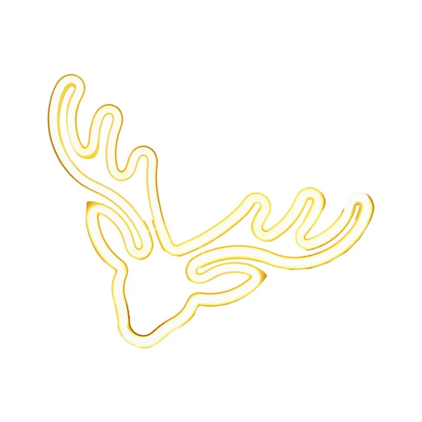 Fast Maxbell Christmas Reindeer Neon Sign Lamp NIght Light for Room Wedding Holiday White Reliable