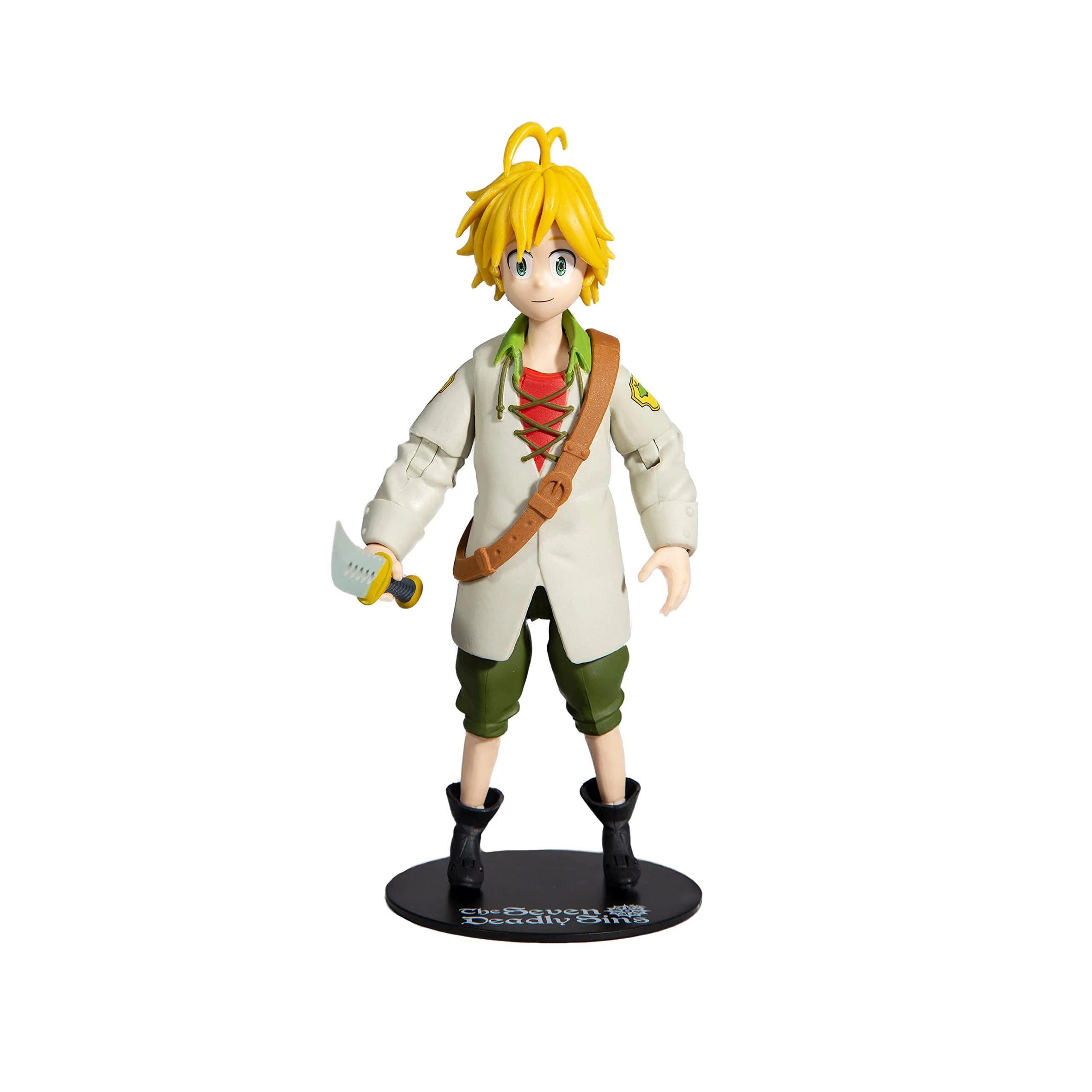 Responsible McFarlane Toys The Seven Deadly Sins Meliodas 7 Action Figure with Accessories Recyclable