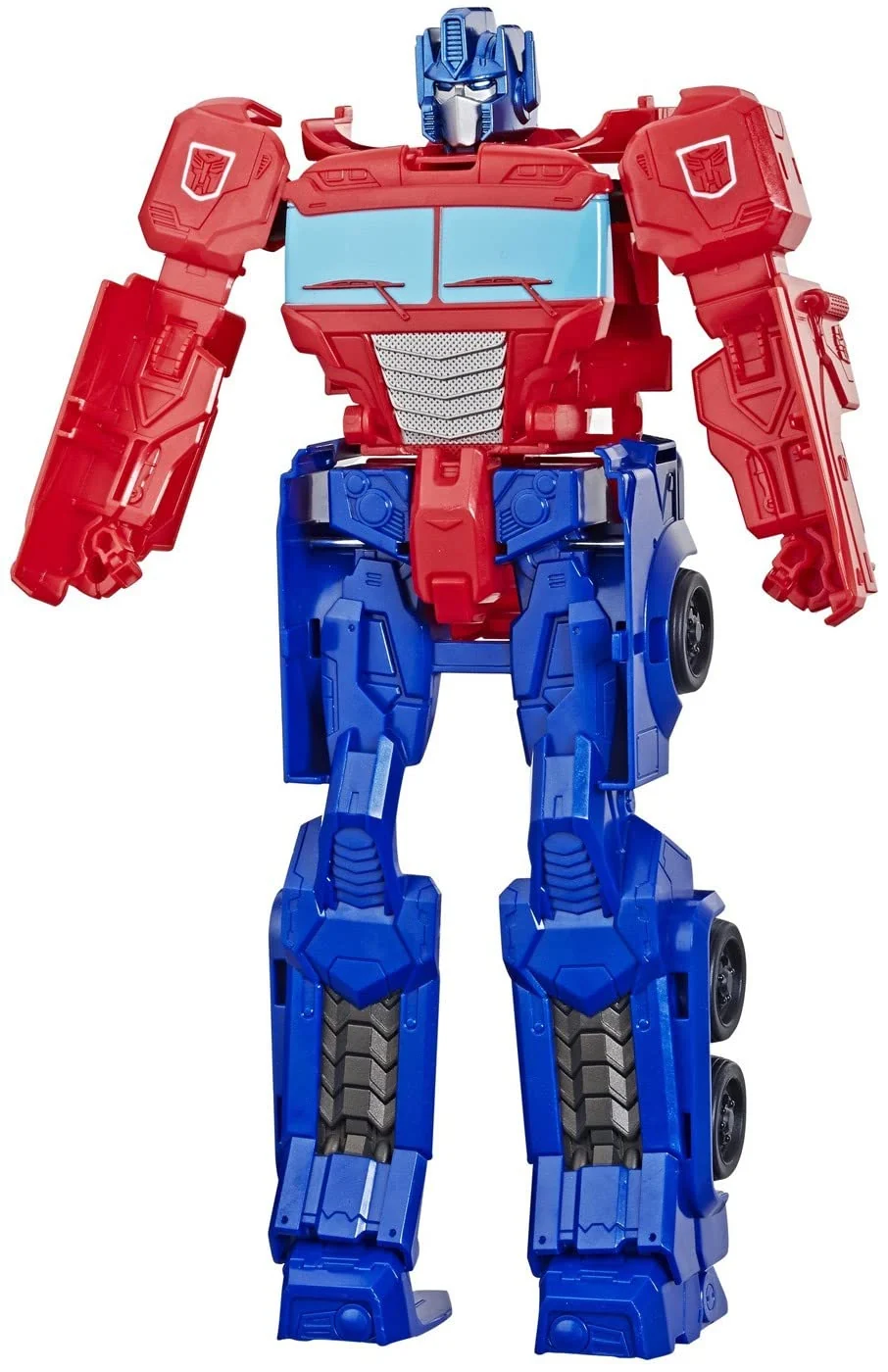 Classic ers Optimus Prime Toy Figure - 11-Inch Plastic Play Robot with Vehicle Theme Durable