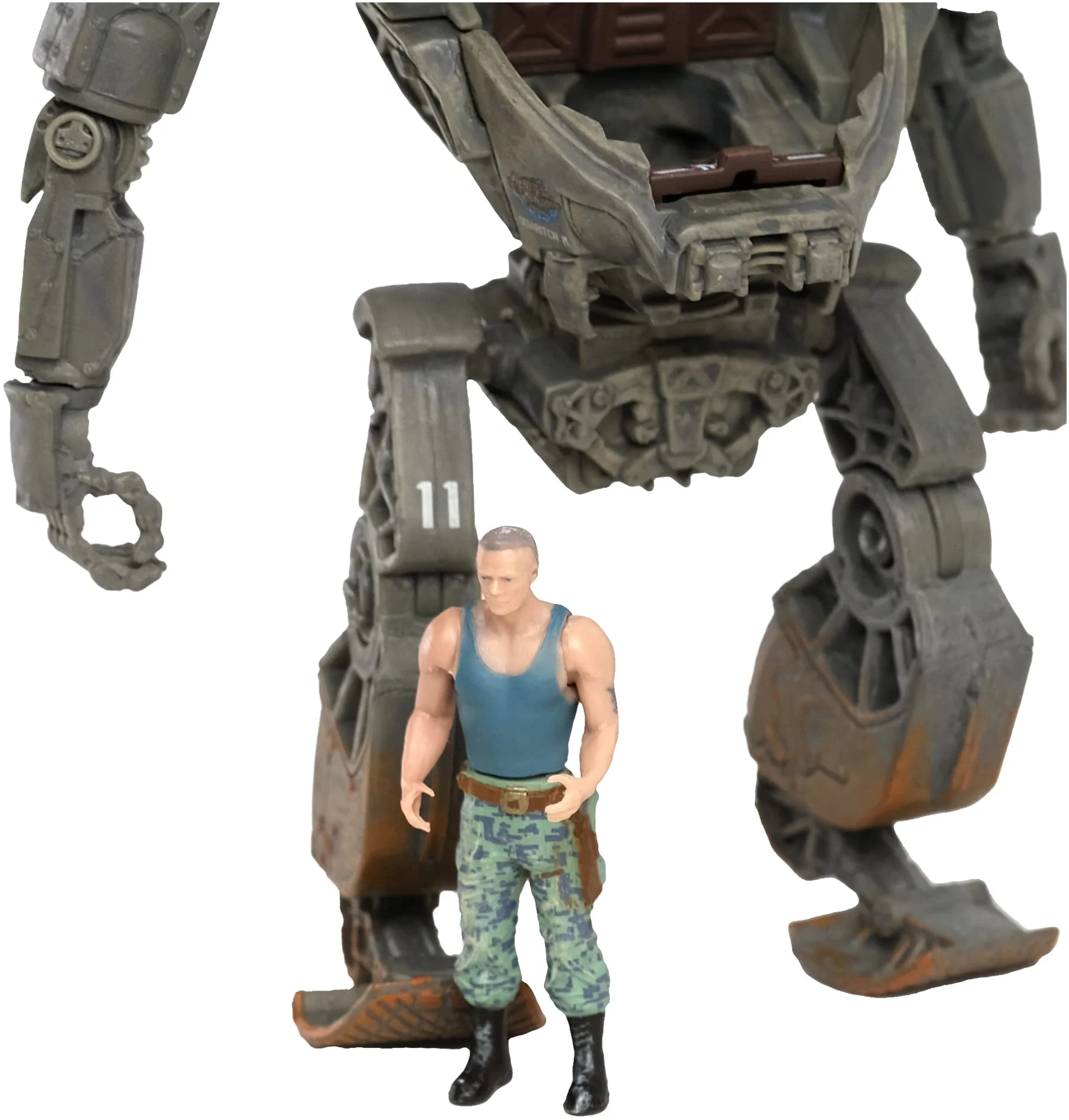 Next-Generation McFarlane Toys - Avatar - Amp Suit Colonel Miles Quaritch Safe