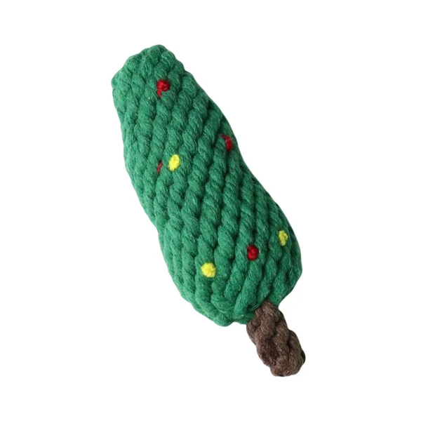 Refined Maxbell Dog Chew Rope Toy Interactive Playing Training Exercise Pet Supplies Tree 18cm Flexible